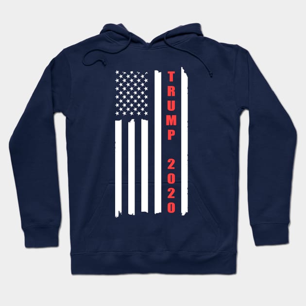 Trump 2020 Hoodie by Etopix